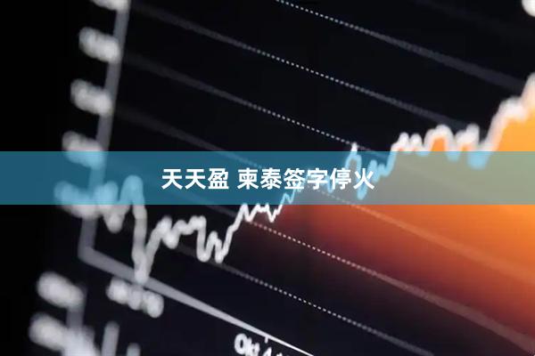 天天盈 柬泰签字停火